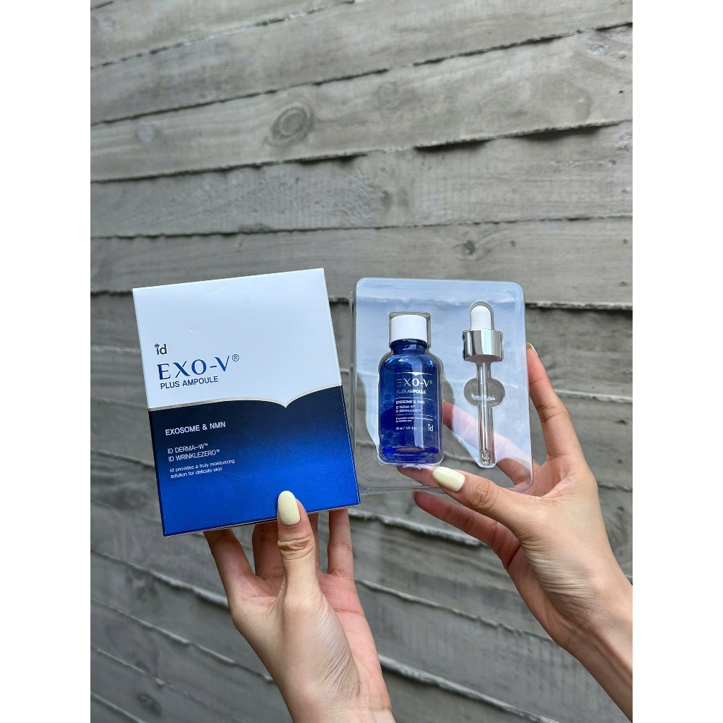 H54_ Tinh chất hỗ trợ chống già và nếp nhăn EXO-V id EXO-V Plus Ampoule Lọ 30ml