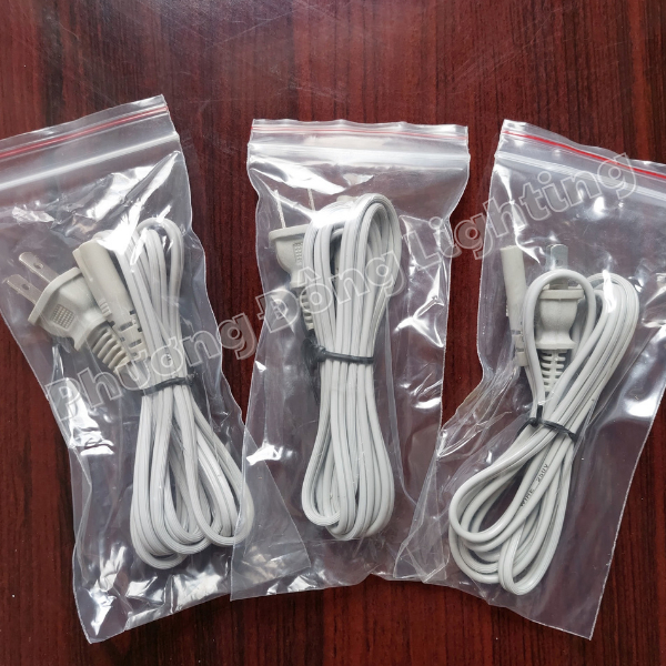 Combo 2 Dây nguồn số 8 Loại tốt dây dài 1,6m - dây Loại rẻ dài 1m