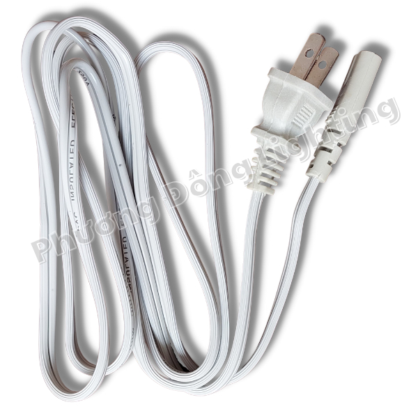 Combo 2 Dây nguồn số 8 Loại tốt dây dài 1,6m - dây Loại rẻ dài 1m