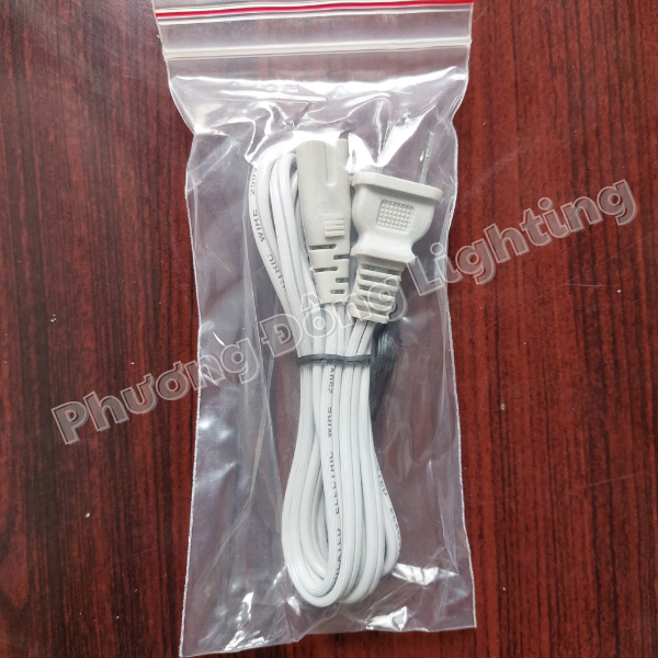Combo 2 Dây nguồn số 8 Loại tốt dây dài 1,6m - dây Loại rẻ dài 1m