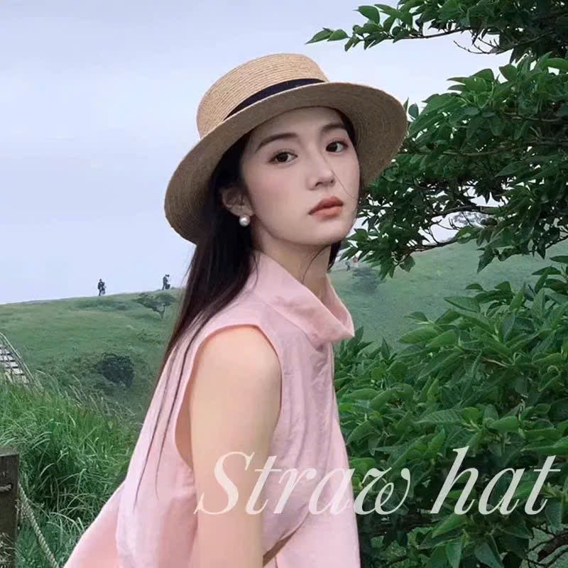 Mũ cói vành nhỏ NƠ ÉP-nón cói đi biển