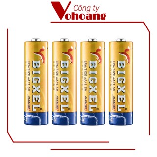 Pin AA Alkaline BIGXEL LR06 - Vỉ 4 viên pin tiểu kiềm chống chảy