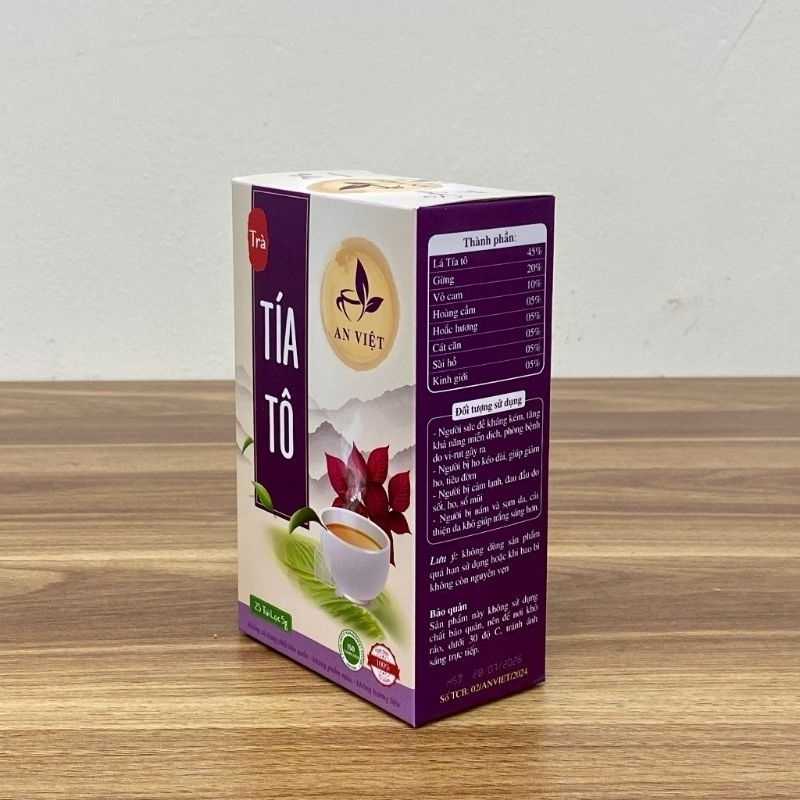 Trà Tía Tô An Việt Tiện Sử Dụng Hàng Ngày