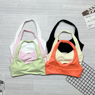 Áo Thể Thao Tập Gym,Yoga Cao Cấp Thiết Kế Cổ Yếm Chất Poly Thoải Mái Thấm Hút Tốt,Co Giãn 4 Chiều (mã Ao128)