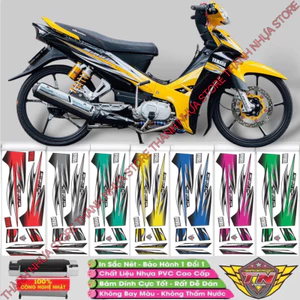 Tem Sirius zin 2013 - Tem rời dán Sirius 3 lớp cao cấp