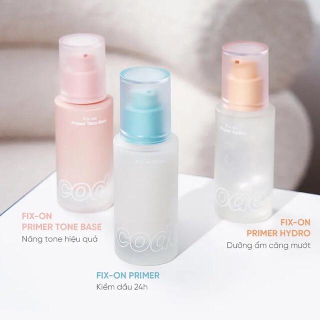 [5ml] Kem lót Fix-on Primer Code Glokolor | Shopee Việt Nam