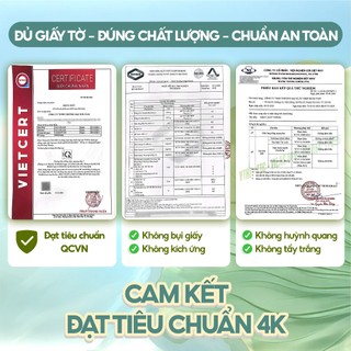 Khăn giấy rút treo tường TopGia Sắc Việt 1280 tờ, giấy vệ sinh dành cho gia đình Việt, tặng móc treo