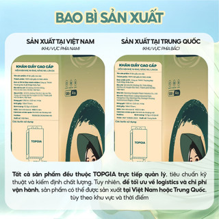 Khăn giấy rút treo tường TopGia Sắc Việt 1280 tờ, giấy vệ sinh dành cho gia đình Việt, tặng móc treo