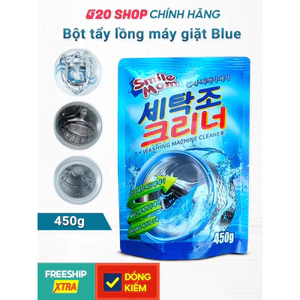 GiGiamrgi 60% Túi Tẩy Lồng Máy Giặt Hàn Quốc SANDOKKAEBI Siêu Sạch SMILE MOM - Túi 450g