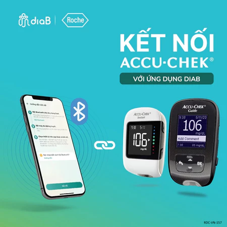 Máy Đo Đường Huyết ACCU-CHEK Instant Đo Được 4 Loại Mẫu Máu, Có Kết Nối Bluetooth