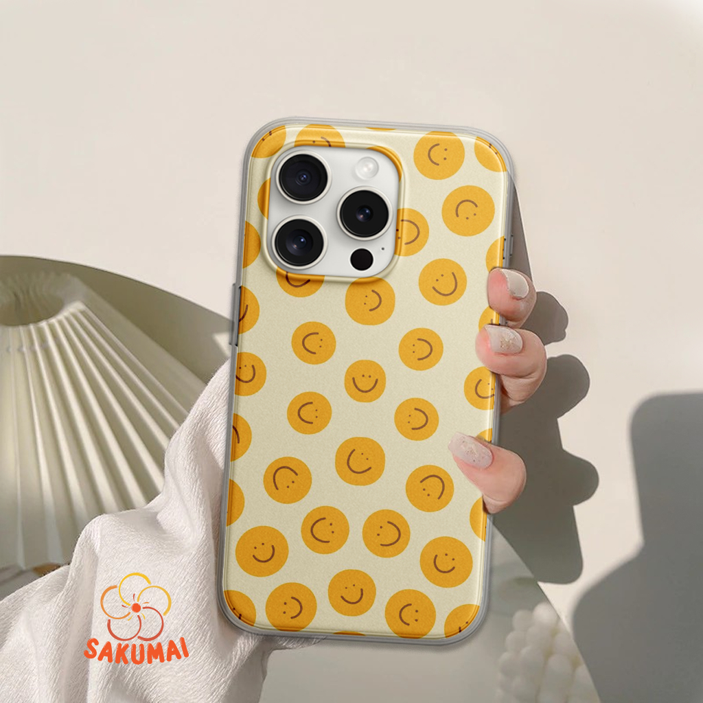 Ốp Iphone Chất, Ốp Iphone Đẹp Độc Lạ Hàn Quốc Thời Trang Độc Hoạ Tiết Dễ Thương Cho Iphone 16 15 14 13 12 11 - SakuMai