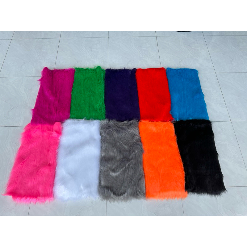Thảm lông trải bàn trang điểm - Thảm lông chụp ảnh nail và phun xăm 50 x 40cm