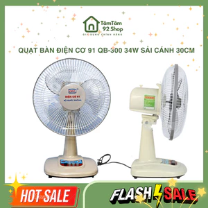 Quạt bàn điện cơ 91 Quạt cây 3 cánh - Quạt điện - Quạt đứng lỡ - BẢO HÀNH ĐỘNG CƠ 12 THÁNG