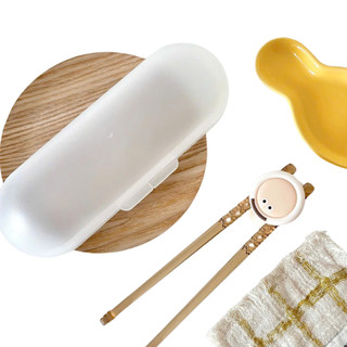 (hỏa tốc sài gòn) Đũa tập gắp SUPPERMAMA cho bé tập ăn chất liệu ABS/PPSU kèm hộp bảo quản