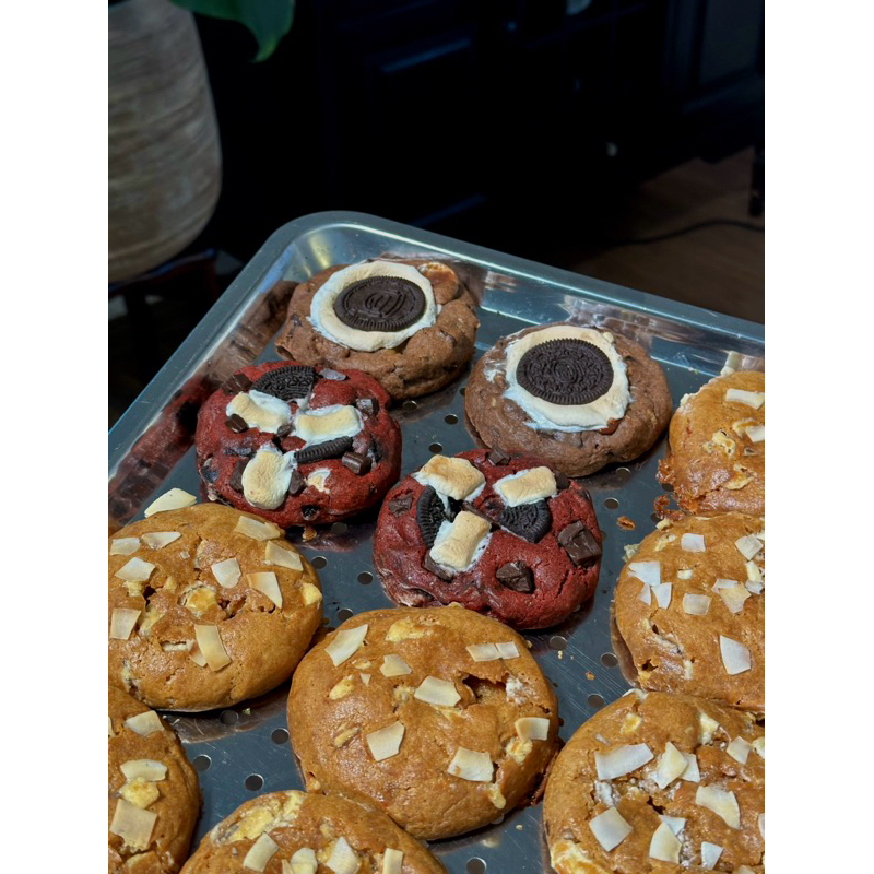 Dark Choconut Cookie(Bánh quy mềm-Bigcookie)