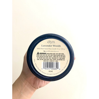 NẾN THƠM ELYN- HƯƠNG LAVEDER WOOD- 10oz- 283gr