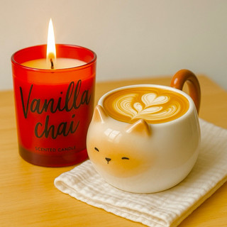 [HOT] SIÊU PHẨM NẾN THƠM HEY POP- HƯƠNG VANILLA CHA- 10oz- 283gr
