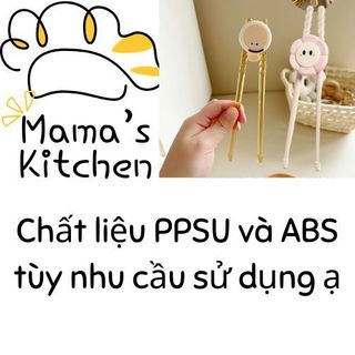 Đũa tập gắp PPSU kèm hộp cao cấp an toàn, chịu nhiệt độ cao phù hợp cho bé từ 1 đến 10  tuổi