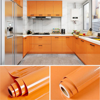 Cuộn 10m Giấy Decal Màu Trơn tráng nhôm Dán tường, dán bếp đa năng chống nước và chịu nhiệt độ cao mã TD02