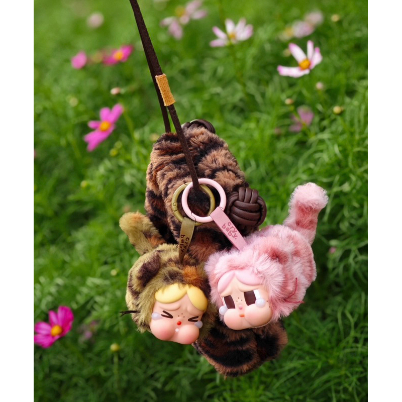 [SẴN- HOẢ TỐC HCM] [Blind Box/ hộp mù chính hãng] Gấu bông móc khoá CRY BAB.Y WILD CUTIE - CHÍNH HÃNG