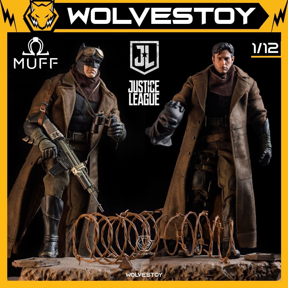 Mô Hình Muff Toys MF07 Knightmare Batman Deluxe Ver 1/12 Action