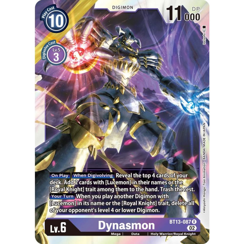 Thẻ Bài Digimon Mã BT13-087 - Dynasmon - Digimon - Rare | Shopee Việt Nam