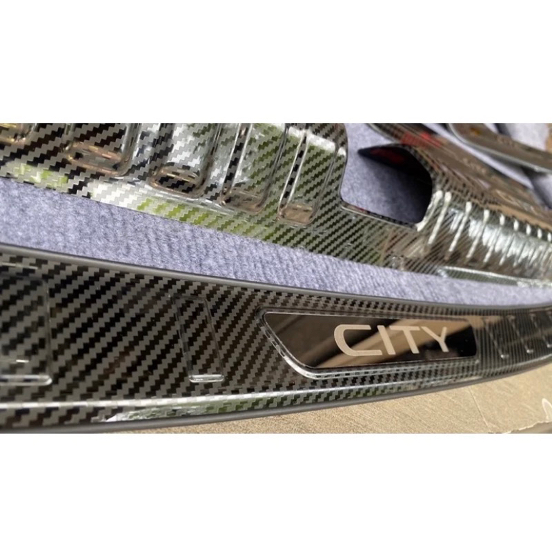 Ốp chống trầy cốp trong và ngoài xe Honda City 2021-2024 vân Carbon