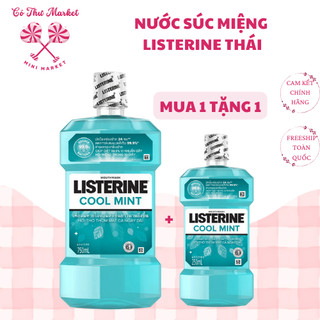[750ML+ 250ML] Nước Súc Miệng Listerine Thái Lan vị bạc hà thơm mát, dịu nhẹ - CÔ THƯ MARKET
