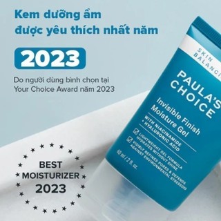Kem dưỡng ẩm ban đêm Paula's Choice Skin Balancing Invisible Finish Moisture Gel 60ml