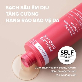 Sữa rửa mặt Paula's Choice - DEFENSE Hydrating Gel to Cream Cleanser (198ml)