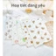 Combo 2 Gối Hạt Đậu Xô Muslin Trần Bông Hàng Mới Mềm Mại, Êm Ái Cho Bé Từ Sơ Sinh IQKAO