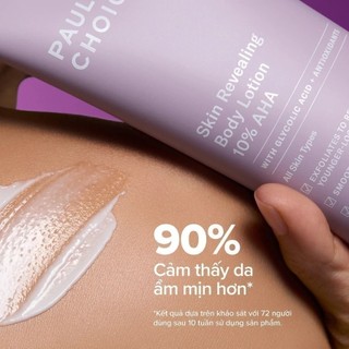 Tinh chất dưỡng thể 10% Paula's Choice AHA RESIST Skin Revealing Body Lotion with 10% AHA 210ml