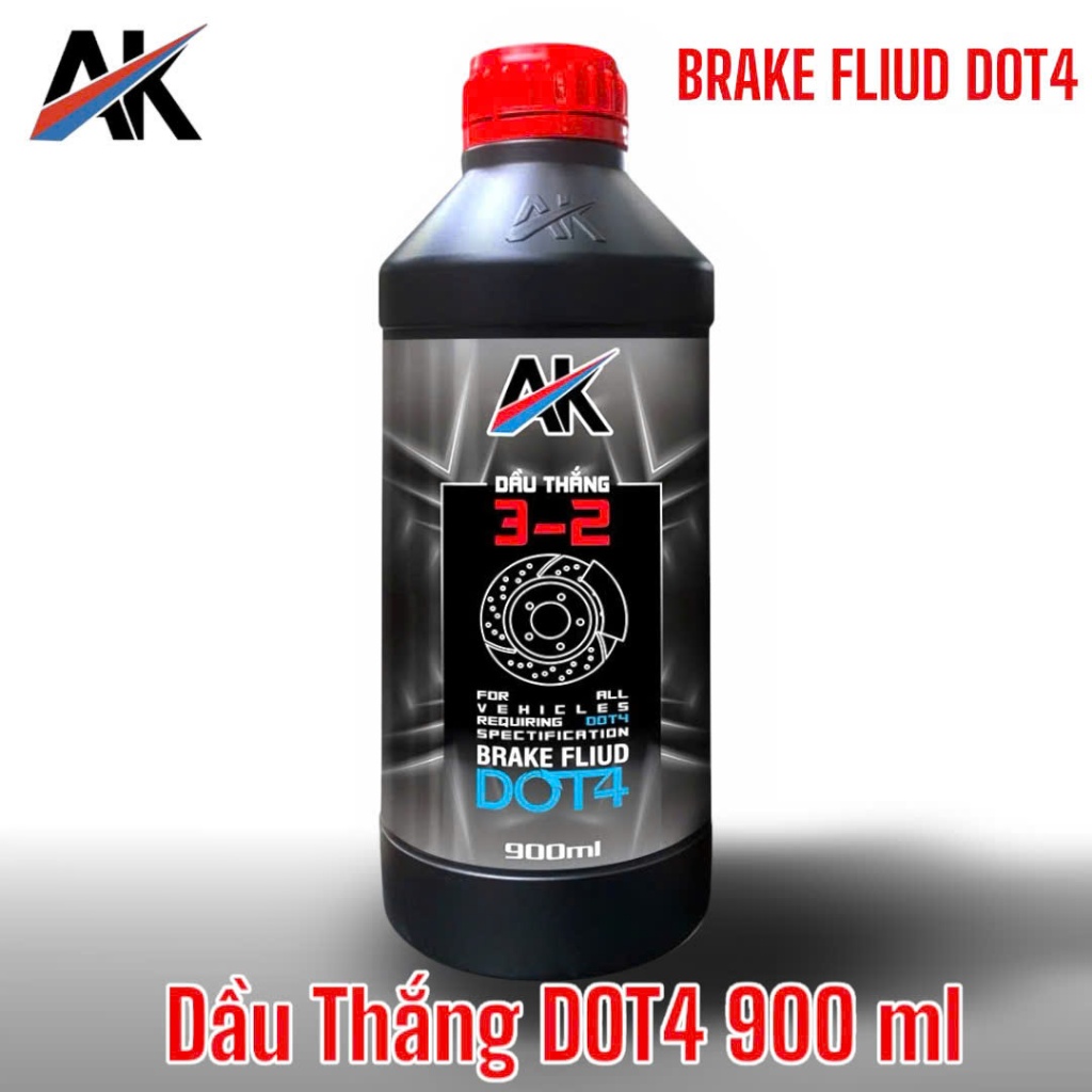 AKLUBE   DẦU THẮNG  3-2  DOT 4  -  900ML