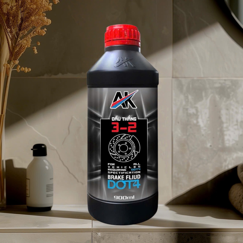 AKLUBE   DẦU THẮNG  3-2  DOT 4  -  900ML