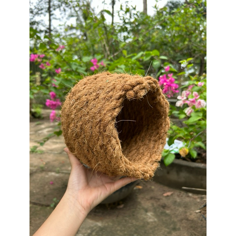 Tổ hang cho chim size lớn, gà rutin, chuột, bọ… size to tặng kèm rơm và ...