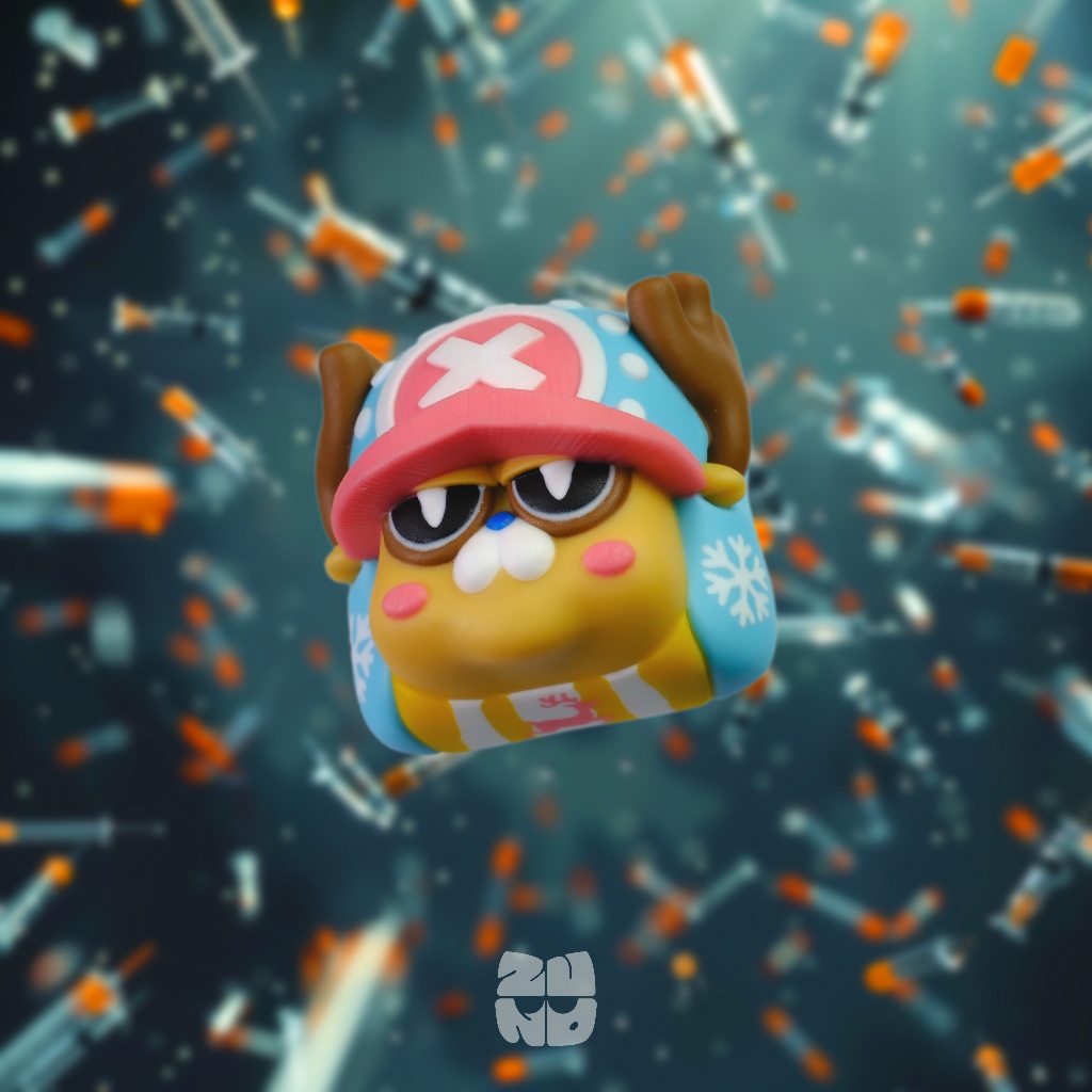 Chopper Cat - Artisan keycap - Nút phím cơ Zuno - One Piece | Shopee ...