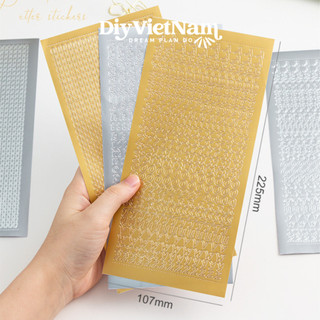 HÌNH DÁN CHỮ NỔI IN HOA/ IN THƯỜNG