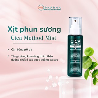 [Date 07/2026] Xịt Phun Sương Dưỡng Ẩm, Giảm Mụn, Ngừa Mụn Và Phục Hồi Da Tổn Thương Do Mụn Cica Method (100ml)