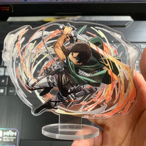 Mô hình Standee Attack on Titan Shingeki no Kyojin Phụ kiện trang trí decor góc học tập để bàn