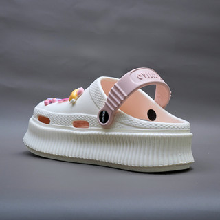 Dép cross nữ đế cao 5cm kèm 12 Sticker Họa Sĩ  Mita kiểu sandal CSM-36