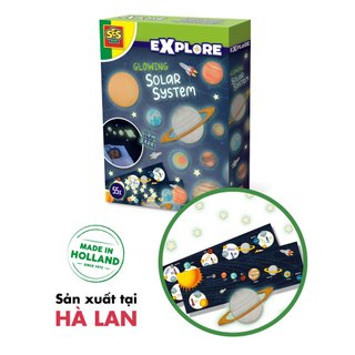 [Hà Lan] - Sticker dạ quang dán tường - Thương hiệu SES Creative