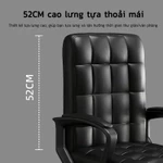 KAZACA Ghế văn phòng xoay 360 độ, ghế máy tính, hỗ trợ công thái học, chống mỏi lưng, thích hợp để học tập và làm việc — ảnh 5