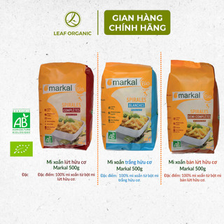 Mì xoắn hữu cơ Markal 500g, hàng chính hãng Pháp