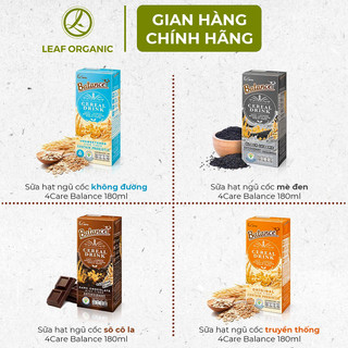 Sữa hạt ngũ cốc 4Care Balance 180ml