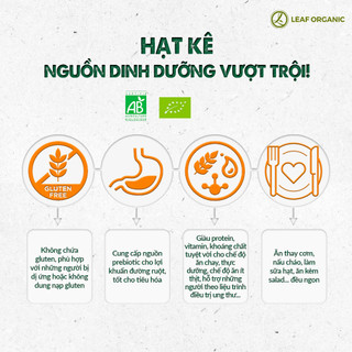 Hạt kê hữu cơ đã bóc vỏ Markal