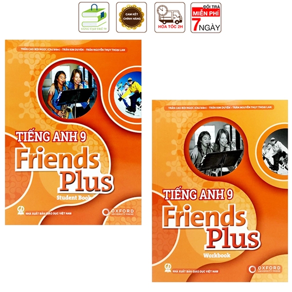 Sách - Tiếng Anh 9 Friends Plus - Student's Book + Workbook ( Bộ 2 ...