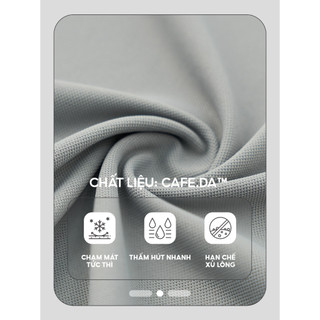 Áo polo nam cafe.da™ seamless tech training YODY vải chạm mát tức thì, hạn chế nhăn MAPO25S021