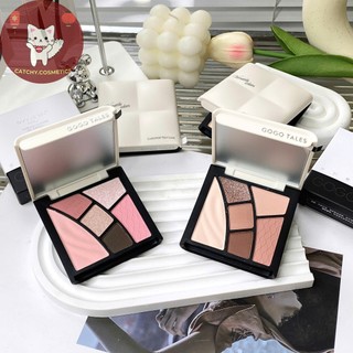 [GOGO TALES] Bảng Phấn Mắt Gogo Tales 6 Ô Vỏ Trắng Đen Versatile Colors, 9g (GT758)