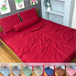 Chăn hè thun lạnh Ý, Mền trần bông cao cấp JAFUMA kích thước 1m8x2m