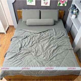 Chăn hè thun lạnh Ý, Mền trần bông cao cấp JAFUMA kích thước 1m8x2m